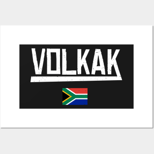 Volkak South Africa Kak Funny Afrikaans Phrase Posters and Art